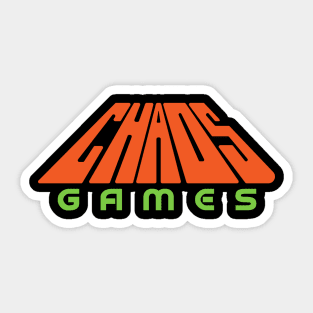 CHAOS Games | Opryland USA | Nashville Tennessee Sticker